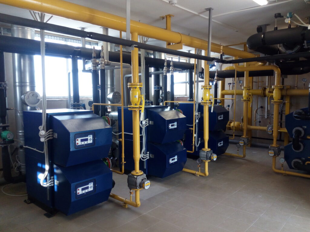 Энергетическое оборудование в блочно-модульном исполнении для отопления и водоснабжения